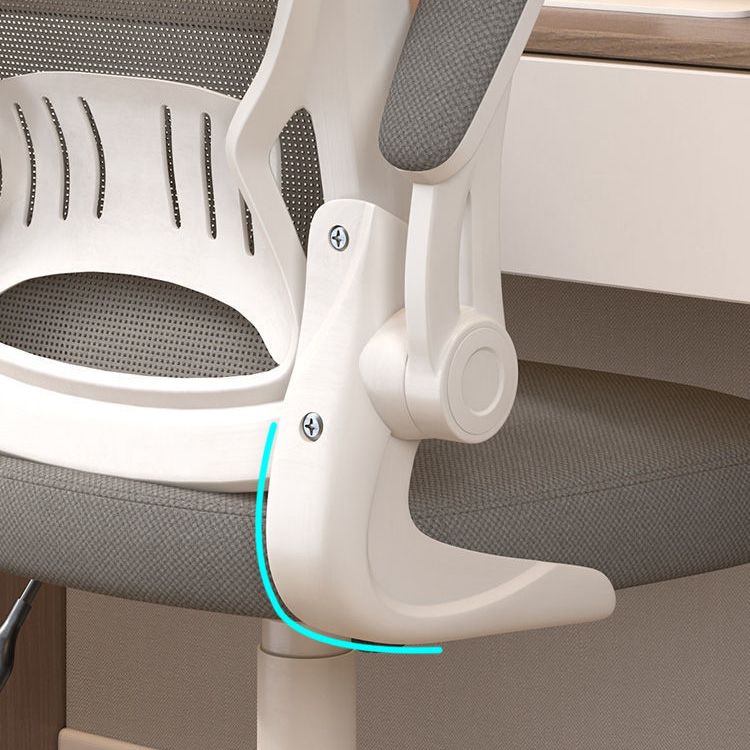 Chaise d'ordinateur en maille contemporaine haute chaise arrière avec réglable