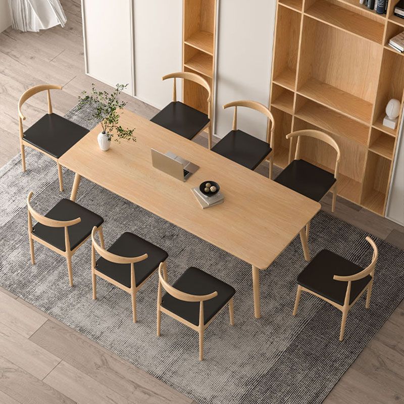 Scrivania moderna semplice moderna rettangolare desk rettangolare in naturale