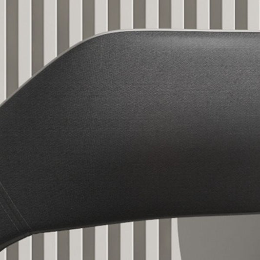 Modern Leather Dining Arm Chair Upholstered Open Back Armchair with Metal Legs Clearhalo ' kitchen&dining_furn' 'Dining Chairs' 'Dining Tables & Seating' 'dining_chair' 'furn' 'furn_dining_chair' 'Furniture' 'furniture_dining_chair' 'Kitchen & Dining Furniture' 'kitchen' 1200x1200_ca181c87-3235-4099-90e8-65d0e04675f9