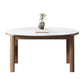 Contemporary Round Extendable Dining Table Sintered Stone Dining Table for Kitchen Clearhalo ' dining_table' 'Dining Tables & Seating' 'Dining Tables' 'furn' 'furn_dining_table' 'Furniture' 'furniture_dining_table' 'Kitchen & Dining Furniture' 'kitchen&dining_furn' 'kitchen' 'kitchen_dining_table' 1200x1200_ca194f58-dd4d-4f26-b352-defc4cca0fdd