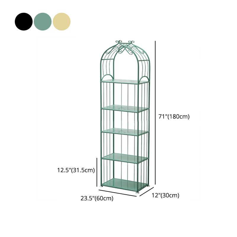 Iron Scandinavian Etagere Bookshelf Vertical Open Bookshelf for Living Room Clearhalo 'Bookcases' 'furn' 'furn_bookcases' 'Furniture' 'furniture_bookcases' 'Office Furniture' 1200x1200_ca1ace52-3a91-4aec-bc45-9a57bdf49d0e
