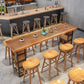 Rectangle Wood Bar Table Contemporary Bar Table with Sled Base Clearhalo 'Bar Furniture' 'Bar Tables' 'bar_tables' 'furn' 'furn_bar_tables' 'Furniture' 'furniture_bar_tables' 'Kitchen & Dining Furniture' 1200x1200_ca1ce217-f31f-42be-a5af-79eb1b70a0e4