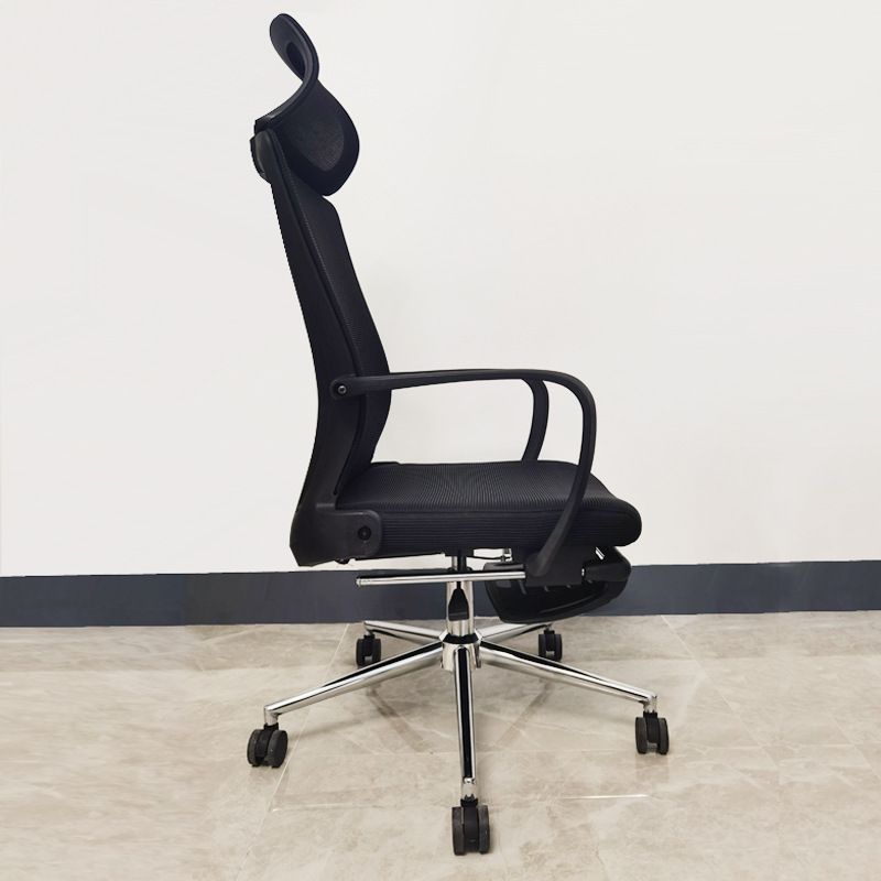 Modern Desk Chair Fixed Arms Task Chair with Wheels for Office Clearhalo 'furn' 'furn_office_chair' 'Furniture' 'Office Chairs' 'Office Furniture' 'office_chair' 1200x1200_ca1d0916-b397-44a9-acb0-a2358c7a8f1e