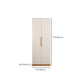Contemporary Style Wardrobe Wooden Bedroom Closet with Hinged Door