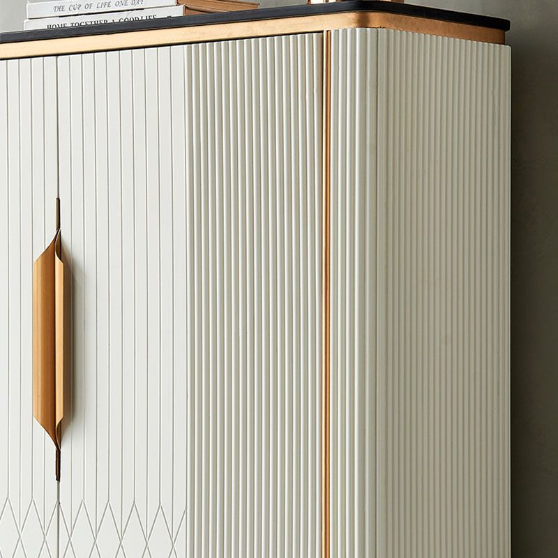 Server da pranzo in legno ingegnerizzato a buffet di lusso leggero per cucina