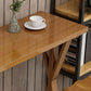 Contemporary Solid Wood Bar Stool Table Rectangle Bar Table in Brown for Indoor Clearhalo 'Bar Furniture' 'Bar Tables' 'bar_tables' 'furn' 'furn_bar_tables' 'Furniture' 'Kitchen & Dining Furniture' 1200x1200_ca21988a-e308-4ac8-bce4-72510b92400c