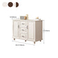 Modern Style Combo Dresser Bedroom Wooden Storage Chest Dresser with Drawers and Doors Clearhalo 'Bedroom Furniture' 'Dressers & Chests' 'dressers_chests' 'furn' 'furn_dressers_chests' 'Furniture' 1200x1200_ca26500e-5bc1-407a-ae24-b79f2dfa5979