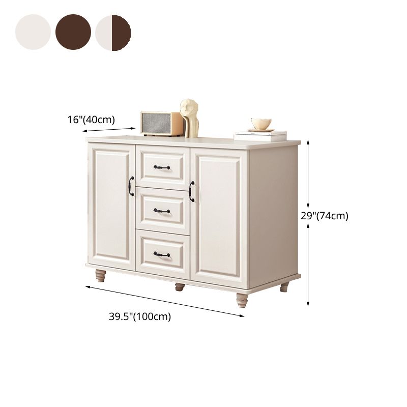 Modern Style Combo Dresser Bedroom Wooden Storage Chest Dresser with Drawers and Doors Clearhalo 'Bedroom Furniture' 'Dressers & Chests' 'dressers_chests' 'furn' 'furn_dressers_chests' 'Furniture' 1200x1200_ca26500e-5bc1-407a-ae24-b79f2dfa5979