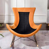 Modern Solid Color Rocking Chair Water Resistant Faux Leather with Cushions Clearhalo 'Chairs & Seating' 'furn' 'furn_rocking_chairs' 'Furniture' 'Living Room Furniture' 'Rocking Chairs' 'rocking_chairs' 1200x1200_ca280450-267e-4236-a0c1-e479db453286