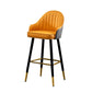 Contemporary Metal Leather Bar Stools Indoor Barstool with Footrest and Low Back Clearhalo 'Bar Furniture' 'Bar Stools' 'bar_stools' 'furn' 'furn_bar_stools' 'furniture_bar_stools' 'Kitchen & Dining Furniture' 'kitchen&dining_furn' 'kitchen' 'kitchen_furn' Furniture' 1200x1200_ca291435-c18e-48a1-923f-8f39eac7ed5a