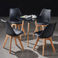 Contemporary Wood Dining Room Chairs Faux Leather Dining Armless Chairs for Home Use Clearhalo ' kitchen&dining_furn' 'Dining Chairs' 'Dining Tables & Seating' 'dining_chair' 'Furniture' 'furniture_dining_chair' 'Kitchen & Dining Furniture' 'kitchen' 1200x1200_ca32b6b6-23d3-4c6c-b014-34fea48f8b9c