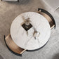 Modern Marble Side Table No Distressing End Table for Living Room Clearhalo 'Coffee & Accent Tables' 'Coffee Tables' 'coffee_tables' 'furn' 'furn_coffee_tables' 'Furniture' 'Living Room Furniture' 1200x1200_ca330796-1f0c-48bc-85fd-57353803c4dd