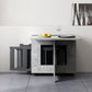 Foldable Artificial Wood Table Modern Rectangle Table with Storage (only table) Clearhalo ' dining_table' 'Dining Tables & Seating' 'Dining Tables' 'furn' 'furn_dining_table' 'Furniture' 'furniture_dining_table' 'Kitchen & Dining Furniture' 'kitchen&dining_furn' 'kitchen' 'kitchen_dining_table' 1200x1200_ca35599b-7957-4f03-be51-05497d4fbaf4