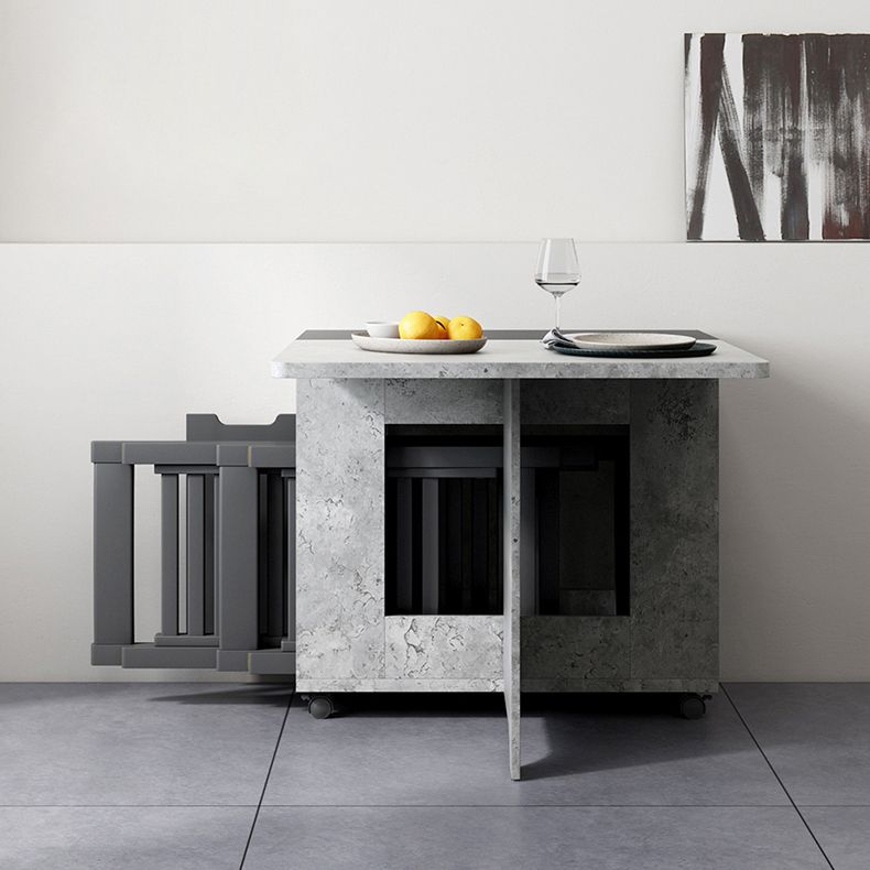 Foldable Artificial Wood Table Modern Rectangle Table with Storage (only table) Clearhalo ' dining_table' 'Dining Tables & Seating' 'Dining Tables' 'furn' 'furn_dining_table' 'Furniture' 'furniture_dining_table' 'Kitchen & Dining Furniture' 'kitchen&dining_furn' 'kitchen' 'kitchen_dining_table' 1200x1200_ca35599b-7957-4f03-be51-05497d4fbaf4