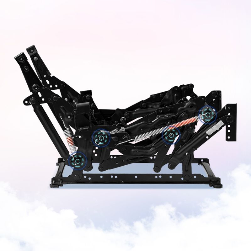 Reclure standard du dos touflé contemporain en microsued / laine