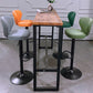 Metal Contemporary Kitchen Dining Room Stool Adjustable Height Armless Barstool Clearhalo 'Bar Furniture' 'Bar Stools' 'bar_stools' 'furn' 'furn_bar_stools' 'Furniture' 'furniture_bar_stools' 'Kitchen & Dining Furniture' 1200x1200_ca3e8ea4-d964-416f-a153-b5c04c010d04