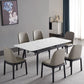 Stone Extendable Dining Site Table Industrial Style Rectangle Dining Table for Home Clearhalo ' dining_table' 'Dining Tables & Seating' 'Dining Tables' 'furn' 'furn_dining_table' 'Furniture' 'furniture_dining_table' 'Kitchen & Dining Furniture' 'kitchen&dining_furn' 'kitchen' 'kitchen_dining_table' 1200x1200_ca41b49c-110d-433c-84db-c4eabea0eee9