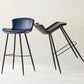 Metal Industrial Kitchen Dining Room Armless Stool Low Back Bar Stool Clearhalo 'Bar Furniture' 'Bar Stools' 'bar_stools' 'Furniture' 'furniture_bar_stools' 'Kitchen & Dining Furniture' 1200x1200_ca46e65f-a005-4699-80e4-277af9cdc49b
