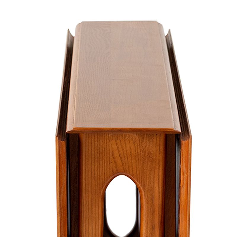 Eettafel met neerklapbaar blad Massief houten eettafel voor eetkamer