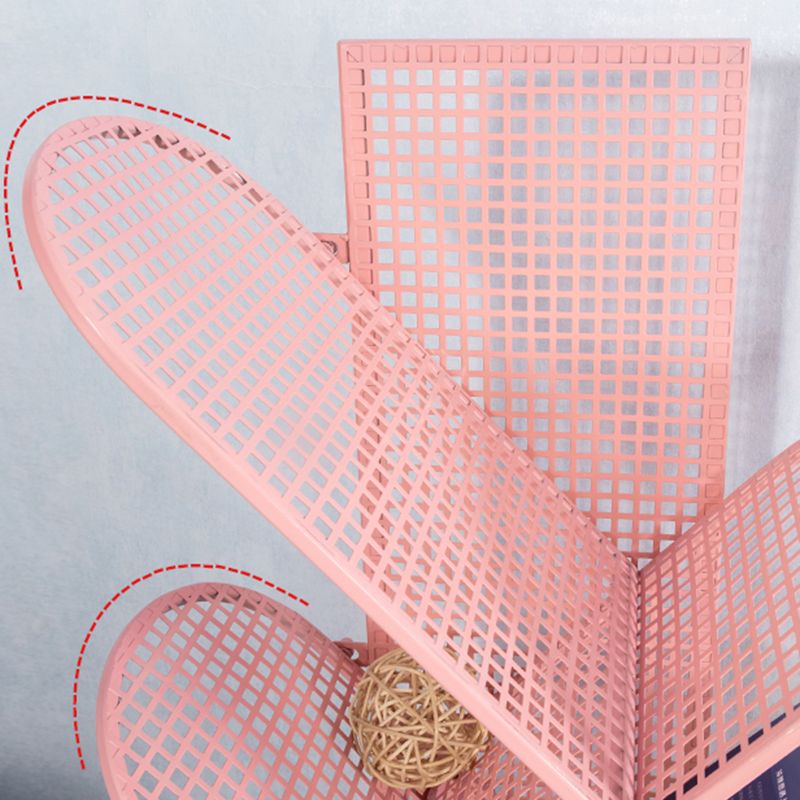 Scandinavian Metal Bookshelf Standard Closed Back Bookcase with Shelves Clearhalo 'Bookcases' 'furn' 'furn_bookcases' 'Furniture' 'Office Furniture' 1200x1200_ca48b1d6-8195-481d-8d38-f338a82a80db