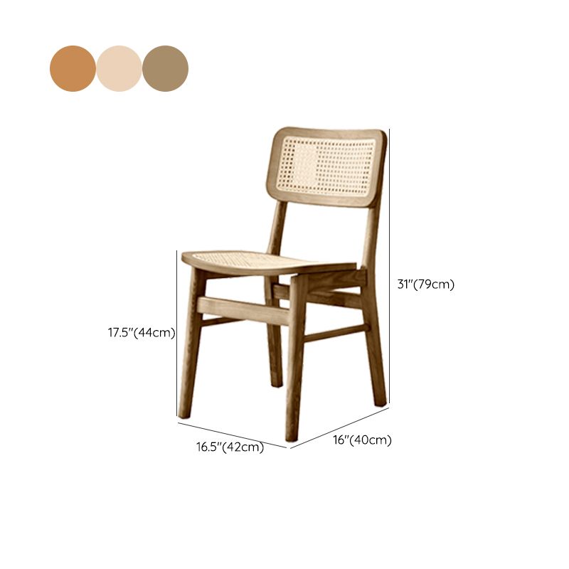 Massive Holzküche Essstühle offene Stühle in natürlicher Weise