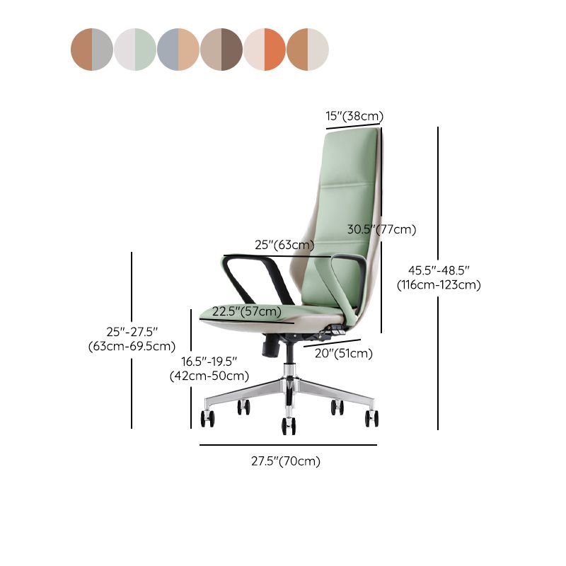 Silla de escritorio deslizante moderna, silla de oficina con brazos acolchados y altura ajustable, con ruedas