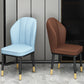 European Glam Style Metal Chairs Kitchen Dining Room Wingback Side Chair Set Clearhalo ' kitchen&dining_furn' 'Dining Chairs' 'Dining Tables & Seating' 'dining_chair' 'furn' 'furn_dining_chair' 'Furniture' 'furniture_dining_chair' 'Kitchen & Dining Furniture' 'kitchen' 1200x1200_ca4ae284-b36b-4c0b-9a0d-ff617bbaff1b