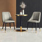 Nordic Style Leather Dining Chair Armless Metal Dining Room Chairs for Home Use Clearhalo ' kitchen&dining_furn' 'Dining Chairs' 'Dining Tables & Seating' 'dining_chair' 'furn' 'furn_dining_chair' 'Furniture' 'furniture_dining_chair' 'Kitchen & Dining Furniture' 'kitchen' 1200x1200_ca4b2d67-247b-4abc-84cc-b7a9496d5bce