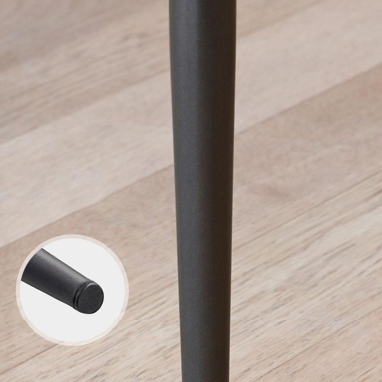 Industriële arm stoel metalen vaste rug eetkamerstoel voor binnen