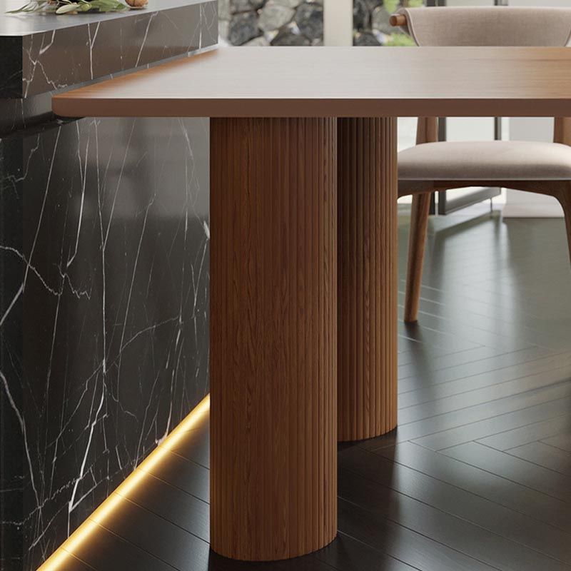 Free Form Solid Wood Dining Table for Restaurant Modern Wood Table with 3 Legs Clearhalo ' dining_table' 'Dining Tables & Seating' 'Dining Tables' 'furn' 'furn_dining_table' 'Furniture' 'furniture_dining_table' 'Kitchen & Dining Furniture' 'kitchen&dining_furn' 'kitchen' 'kitchen_dining_table' 1200x1200_ca515da3-1ff0-461b-9c12-37a7fc3e9644