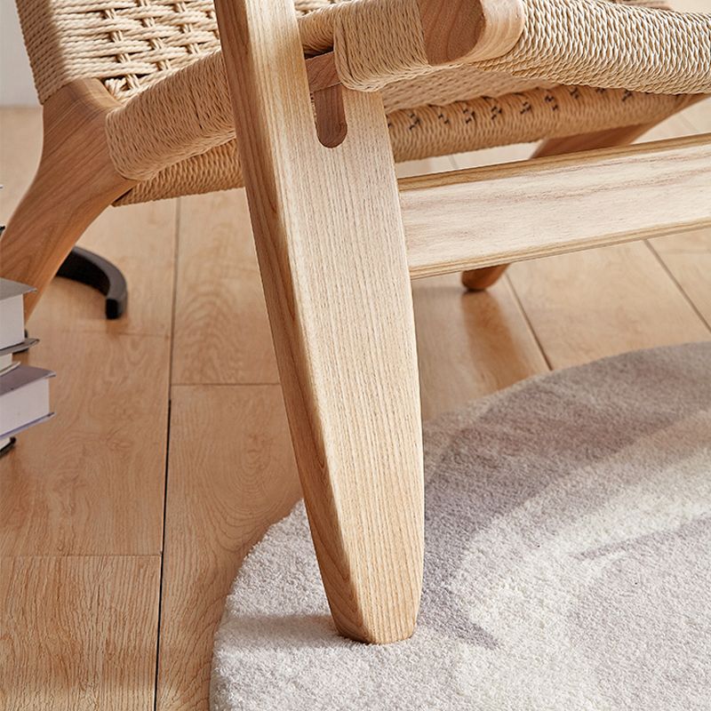 Poltrona accento in legno scandinavo