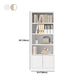 Closed Standard Bookshelf Modern Door Home Study Living Room Bookcase Clearhalo 'Bookcases' 'furn' 'furn_bookcases' 'Furniture' 'Office Furniture' 1200x1200_ca551b22-856e-4c07-a901-72a40b69864c