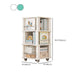 Engineered Wood Standard Bookcase Closed Back Scandinavian Bookshelf Clearhalo 'Bookcases' 'furn' 'furn_bookcases' 'Furniture' 'Office Furniture' 1200x1200_ca562426-58d2-482e-b5c6-649f9f425291