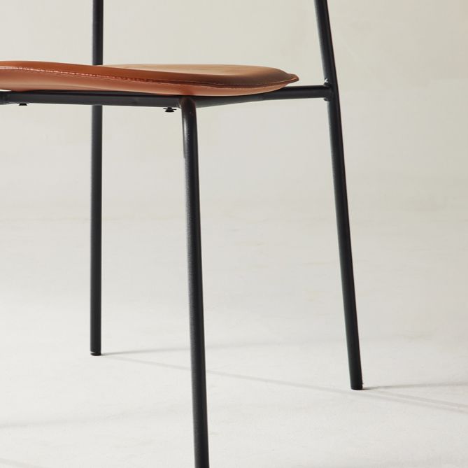 Stackable Side Chair Industrial Open Back Armless Chair for Dining Room Clearhalo ' kitchen&dining_furn' 'Dining Chairs' 'Dining Tables & Seating' 'dining_chair' 'furn' 'furn_dining_chair' 'Furniture' 'furniture_dining_chair' 'Kitchen & Dining Furniture' 'kitchen' 1200x1200_ca56671d-66f6-4ef4-b5b5-bc531fe2e6ac