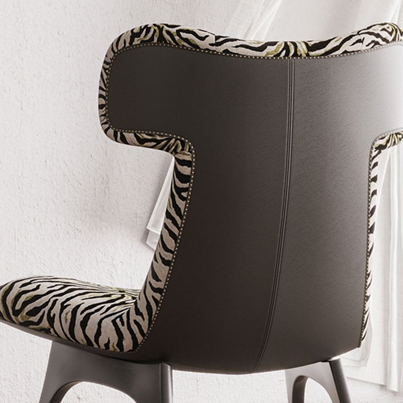 Mid-century Modern Wingback Chair Fixed Back Sled Armless Chair Clearhalo 'Accent Chairs' 'accent_chairs' 'Chairs & Seating' 'furn' 'furn_accent_chairs' 'Furniture' 'Living Room Furniture' 1200x1200_ca57fab1-0821-4bc8-b531-d8b9672235a4