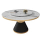 White Marble Top Dining Site Table Traditional Luxury Round Pedestal Table Clearhalo 'Dining Tables & Seating' 'Dining Tables' 'dining_table' 'furn' 'furn_dining_table' 'Furniture' 'furniture_dining_table' 'Kitchen & Dining Furniture' 1200x1200_ca587be9-e2c6-4ee3-bede-94f92e850e23