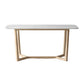 Simplicity Rectangle Dining Room Table Sintered Stone Table with Trestle Base Clearhalo ' dining_table' 'Dining Tables & Seating' 'Dining Tables' 'furn' 'furn_dining_table' 'Furniture' 'furniture_dining_table' 'Kitchen & Dining Furniture' 'kitchen&dining_furn' 'kitchen' 'kitchen_dining_table' 1200x1200_ca58e94e-7557-4532-80c5-79af93048c57
