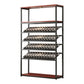 Contemporary Floor Bottle Wine Rack Single Black Metal Wine Holder Clearhalo 'furn' 'furn_wine_racks' 'Furniture' 'Kitchen & Dining Furniture' 'Wine Racks' 'wine_racks' 1200x1200_ca5b7462-0c77-49ec-86c3-ea12a78f6b79