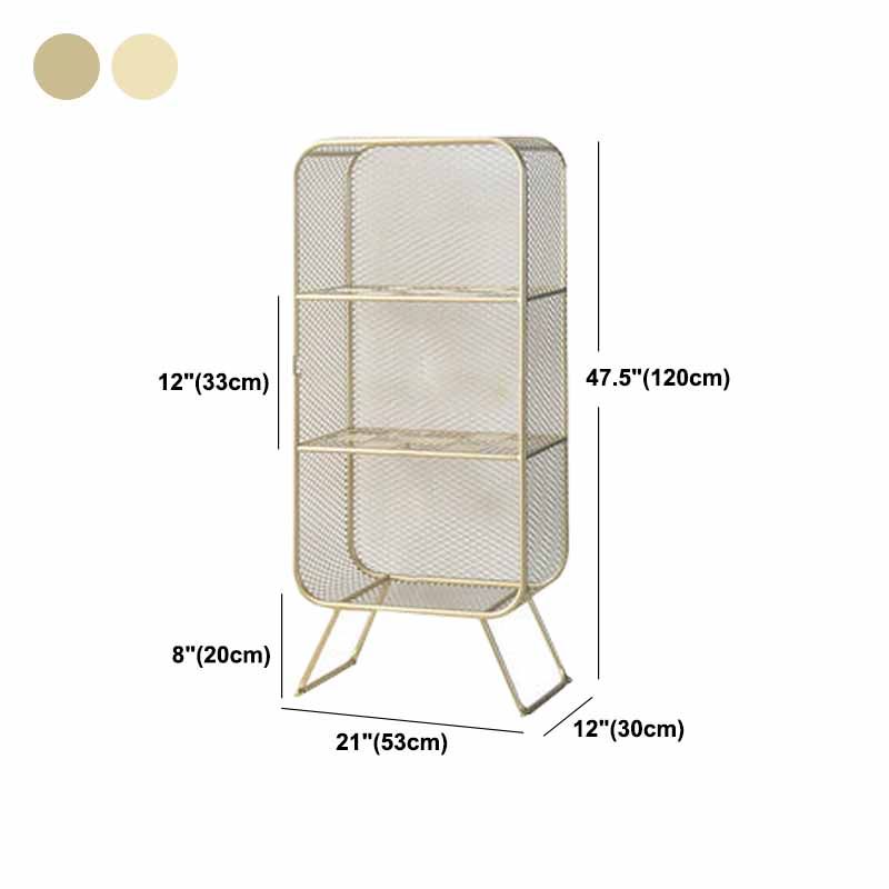 Closed Back Bookcase Glam Style Bookshelf for Office Home and Study Room Clearhalo 'Bookcases' 'furn' 'furn_bookcases' 'Furniture' 'furniture_bookcases' 'Office Furniture' 1200x1200_ca5cccac-6361-4031-855a-08da0211d9c5