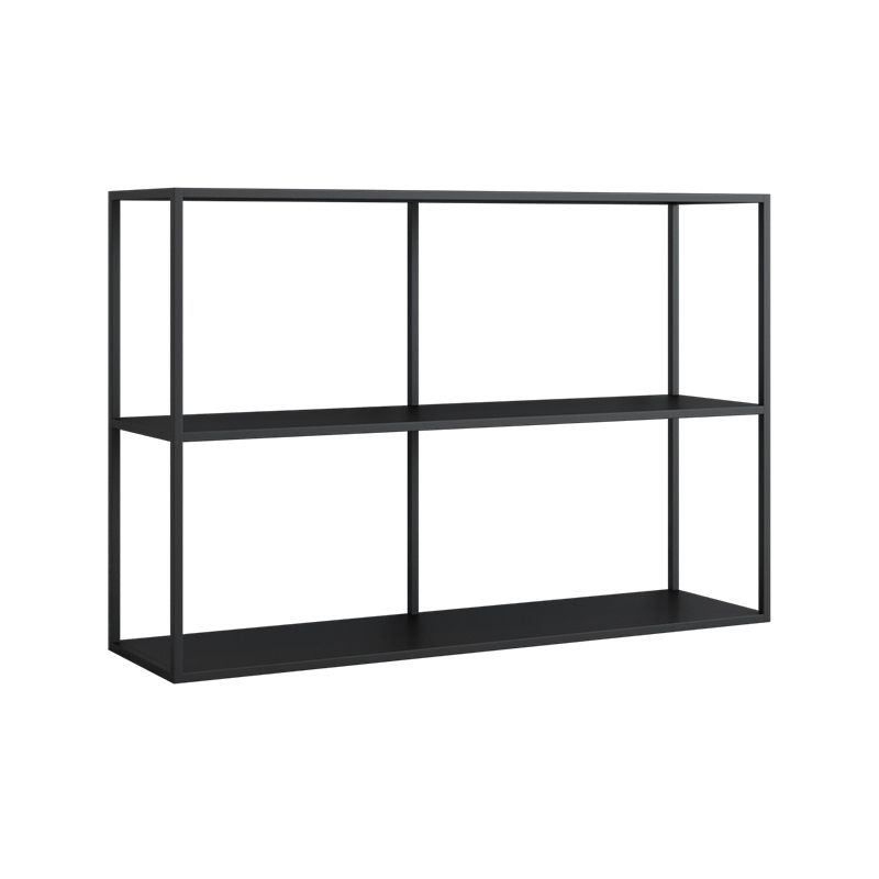 Open Rectangular Bookcase Industrial Metal Shelf for Study Room Clearhalo 'Bookcases' 'furn' 'furn_bookcases' 'Furniture' 'furniture_bookcases' 'kitchen' 'kitchen_bookcases' 'Living Room Furniture' 'Office Furniture' 1200x1200_ca6093df-ac2b-4cfa-ad03-4ff535c3ff84