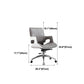 High / Mid Back Office Chair Grey Upholstered Desk Chair with Wheels Clearhalo 'furn' 'furn_office_chair' 'Furniture' 'Office Chairs' 'Office Furniture' 'office_chair' 1200x1200_ca681110-8a21-4bca-953e-c29fa516e081