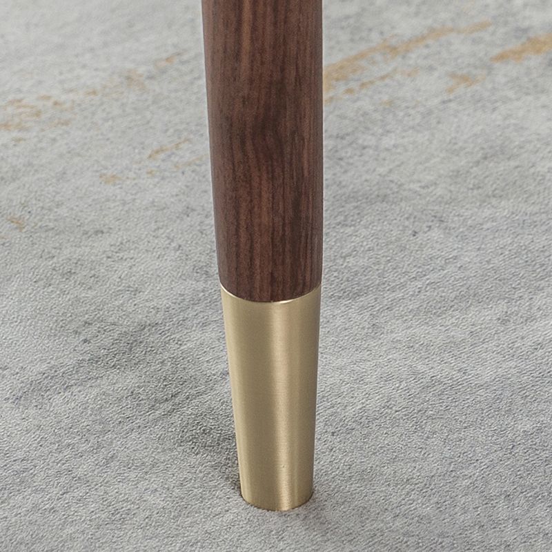 Tavolo da laptop a forma di rettangolare Distanza di scrittura in legno in marrone