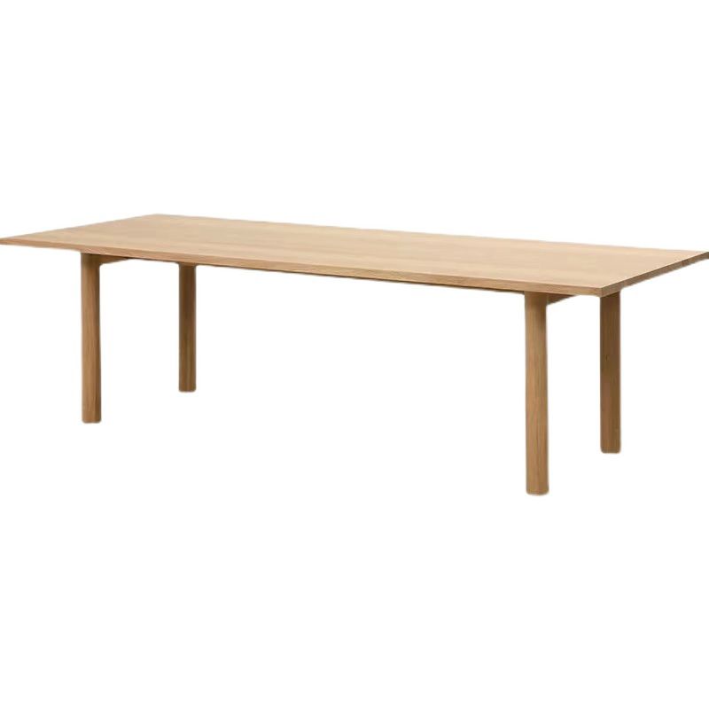 Medieval Modern Solid Wood Table Rectangular Wood Table with 4 Legs Clearhalo 'Dining Tables & Seating' 'Dining Tables' 'dining_table' 'furn' 'furn_dining_table' 'Furniture' 'Kitchen & Dining Furniture' 1200x1200_ca6ae822-b089-491c-8e43-0b4f73288cf7