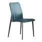 Contemporary Dining Chair Kitchen Armless Side Chairs with Metal Legs