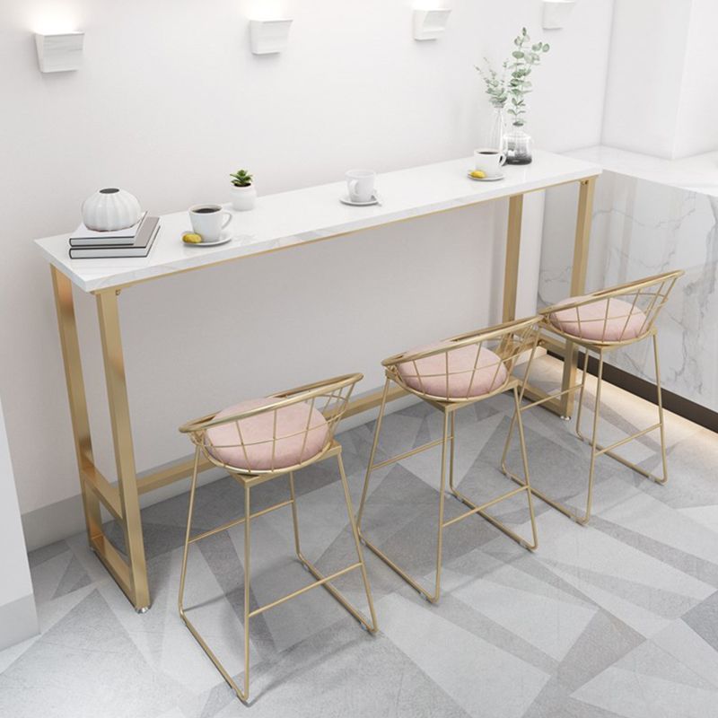 Rectangle Bar Table Contemporary Pub Table for Indoor and Breakroom Clearhalo 'Bar Furniture' 'Bar Tables' 'bar_tables' 'furn' 'furn_bar_tables' 'Furniture' 'Kitchen & Dining Furniture' 1200x1200_ca6cd3d3-583b-4f39-b238-ea1c1c5adac9