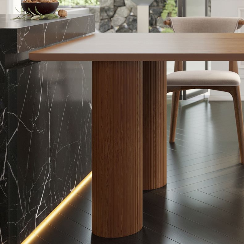 Free Form Solid Wood Dining Table Simplicity Table with 3 Legs Clearhalo ' dining_table' 'Dining Tables & Seating' 'Dining Tables' 'furn' 'furn_dining_table' 'Furniture' 'furniture_dining_table' 'Kitchen & Dining Furniture' 'kitchen&dining_furn' 'kitchen' 'kitchen_dining_table' 1200x1200_ca6d54a0-db90-427a-8fe0-d703dc3fe1bf