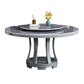 Round Stone Turntable Table Minimalist Furniture with Pedestal Base Clearhalo 'Dining Tables & Seating' 'Dining Tables' 'dining_table' 'furn' 'furn_dining_table' 'Furniture' 'Kitchen & Dining Furniture' 1200x1200_ca6e1c18-4f49-45da-a3ff-d812e112e802
