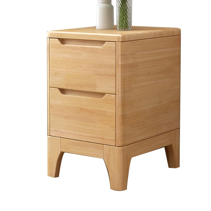 Solid Wood Night Table Contemporary Bed Nightstand for Bedroom Clearhalo 'Bedroom Furniture' 'furn' 'furn_night_stand' 'Furniture' 'night_stand' 'Nightstands' 1200x1200_ca6e46c2-369a-4ef2-9048-67405d980406