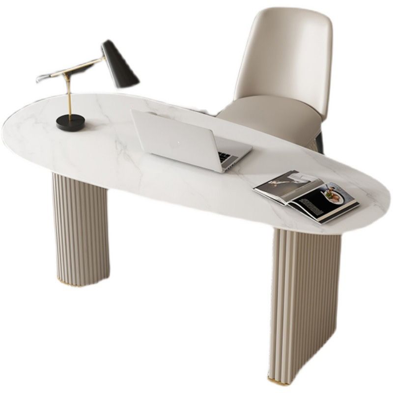 Contemporary Marble Secretary Desk for Office 23.6"W X 29.5"H Desk Clearhalo 'furn' 'furn_office_desk' 'Furniture' 'Office Desks' 'Office Furniture' 'office_desk' 1200x1200_ca6e67ac-5676-4009-849e-79875fc9fd10