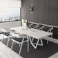 Rectangle Double Pedestal Luxury Style Dining Table Fixed Table with Solid Wood Clearhalo ' dining_table' 'Dining Tables & Seating' 'Dining Tables' 'furn' 'furn_dining_table' 'Furniture' 'furniture_dining_table' 'Kitchen & Dining Furniture' 'kitchen&dining_furn' 'kitchen' 'kitchen_dining_table' 1200x1200_ca6f639b-693a-4fa6-9e66-e5dadd56c972